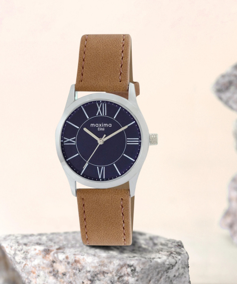 maxima elite analog watch  - for women l-62717lmli