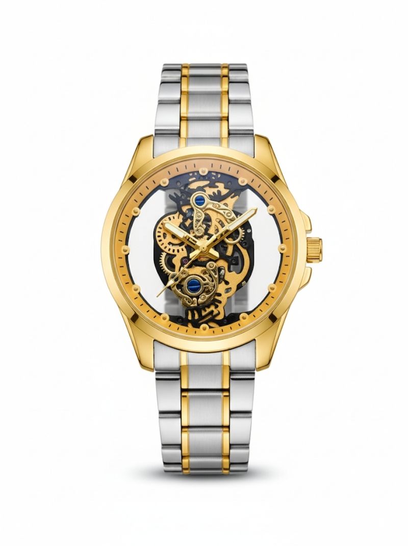 Fanish fashion Skeleton Series 2025 Men's Watch - Image 4