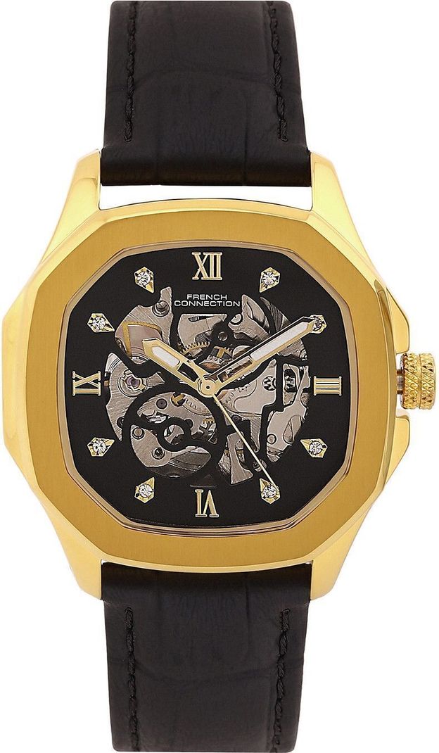 French Connection Men Black Dial Automatics Analog Watch FCA06-2 - Image 5