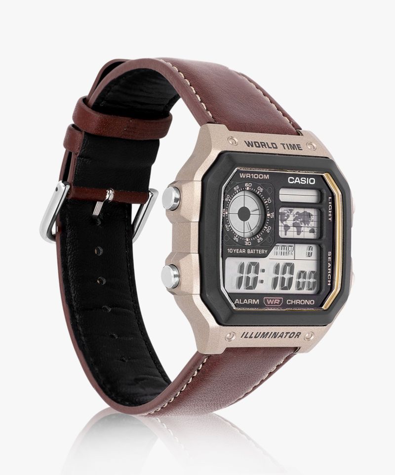 Casio Youth Digital Watch D383 AE-1200WHL-5AVDF - Image 5