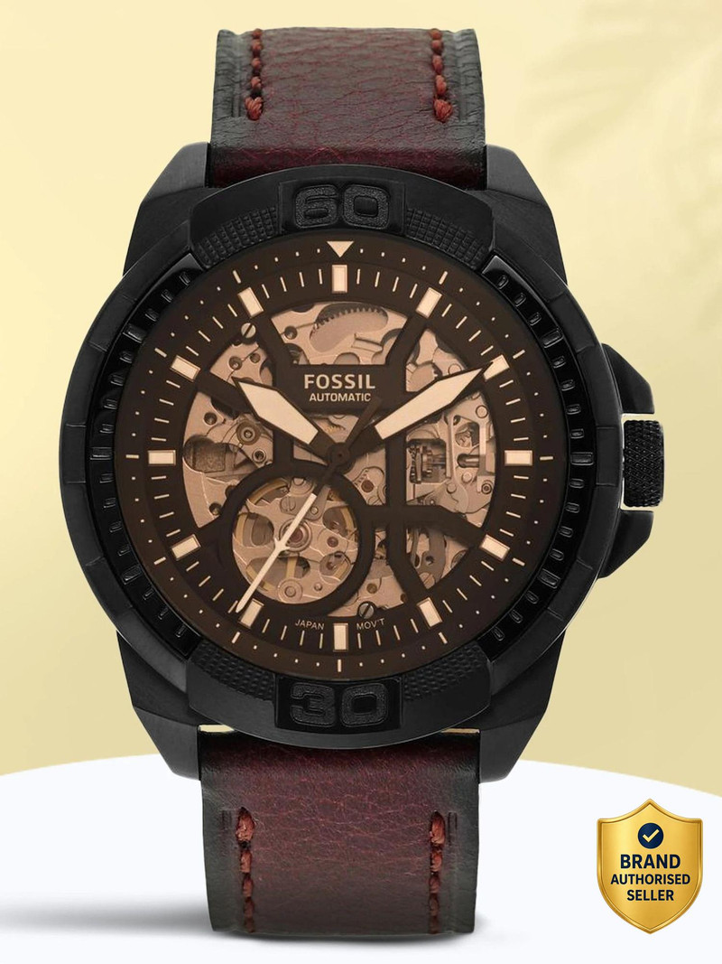 fossil bannon automatic analog watch  - for men me3219,me3219i