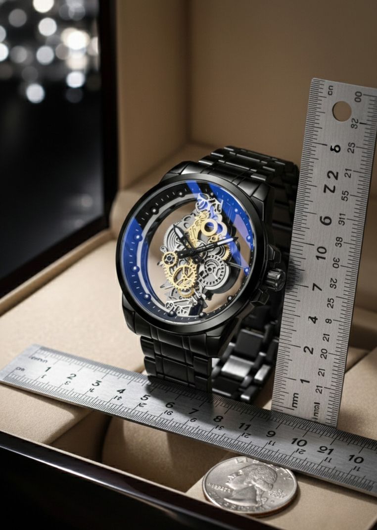 FRK WR21_Trend Skeleton Men's Watch - Image 4