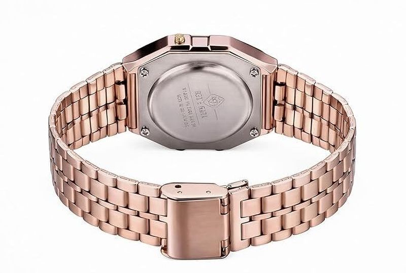 Quantex Glowme Rose Gold Digital Watch - Image 6
