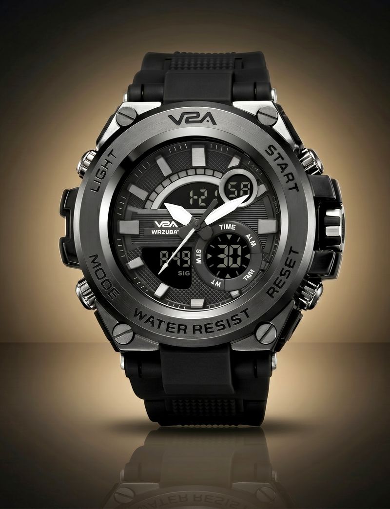 V2A Men's Analog-Digital Sports Watch - Image 2