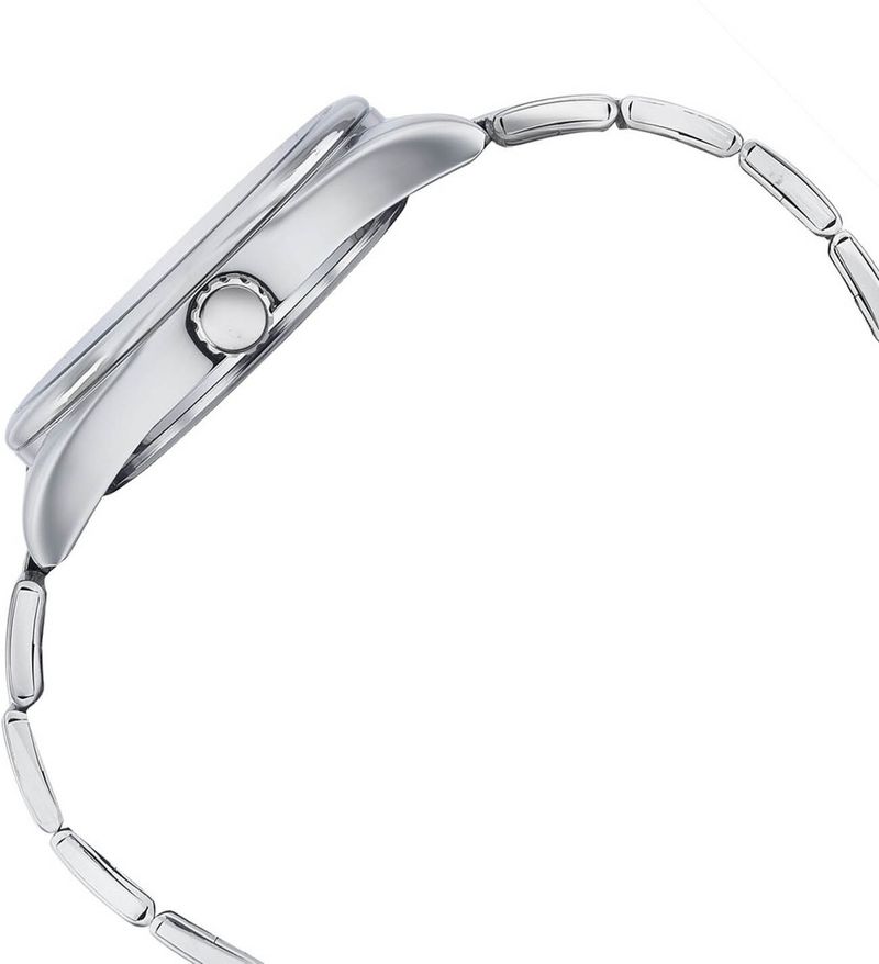Sonata Poze Quartz Blue Dial Silver Metal Strap Men's Watch - Image 6