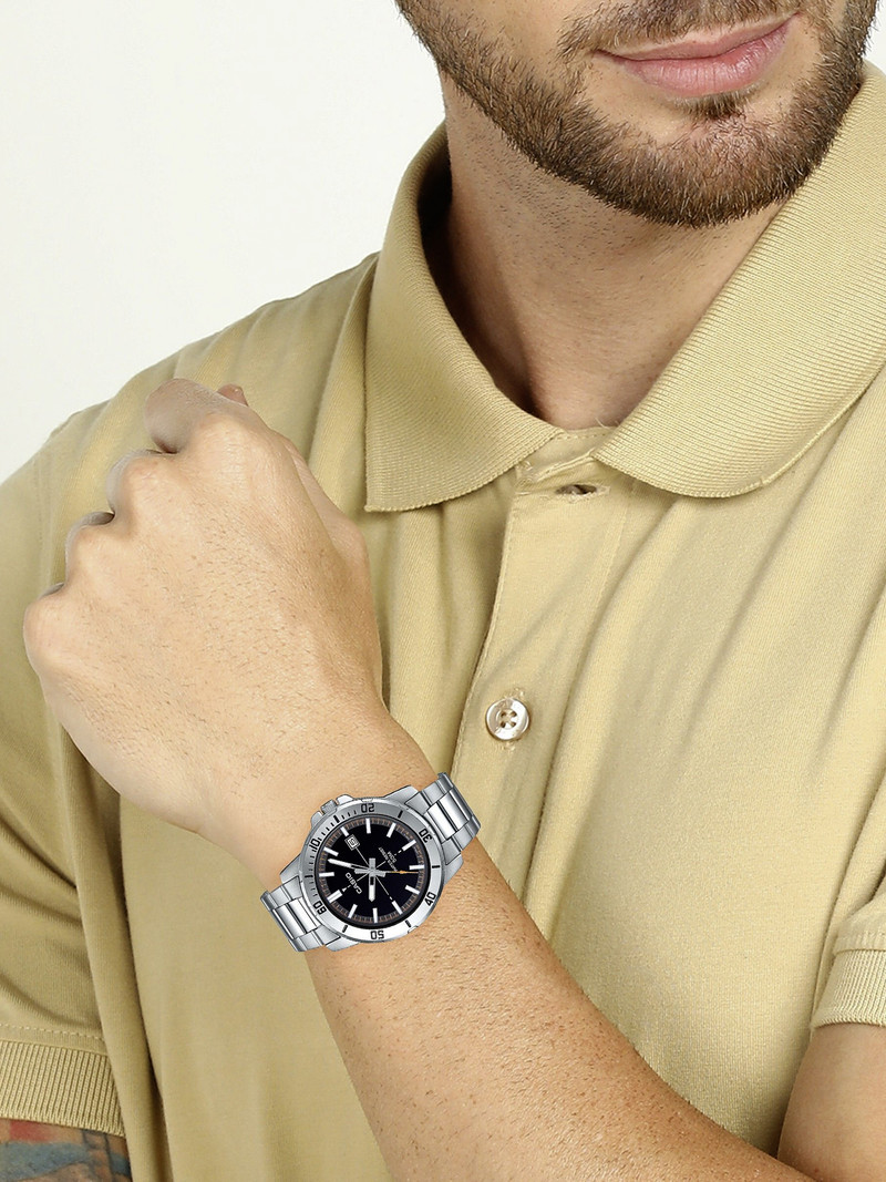 CASIO MTP-VD01D-1E2VUDF Enticer Men's ( MTP-VD01D-1E2VUDF ) Analog Watch  - For Men