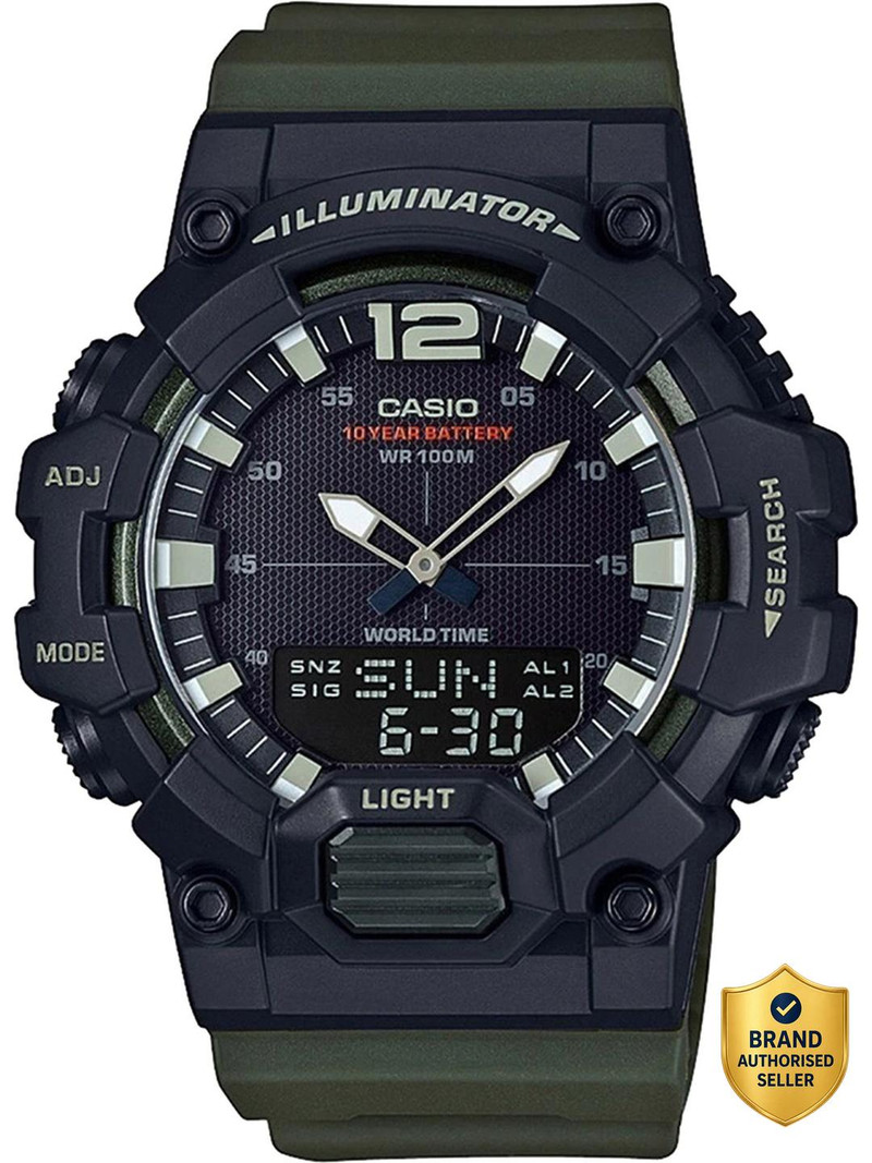 price history - CASIO Youth ( HDC-700-3AVDF ) Analog-Digital Watch - For Men D15...more