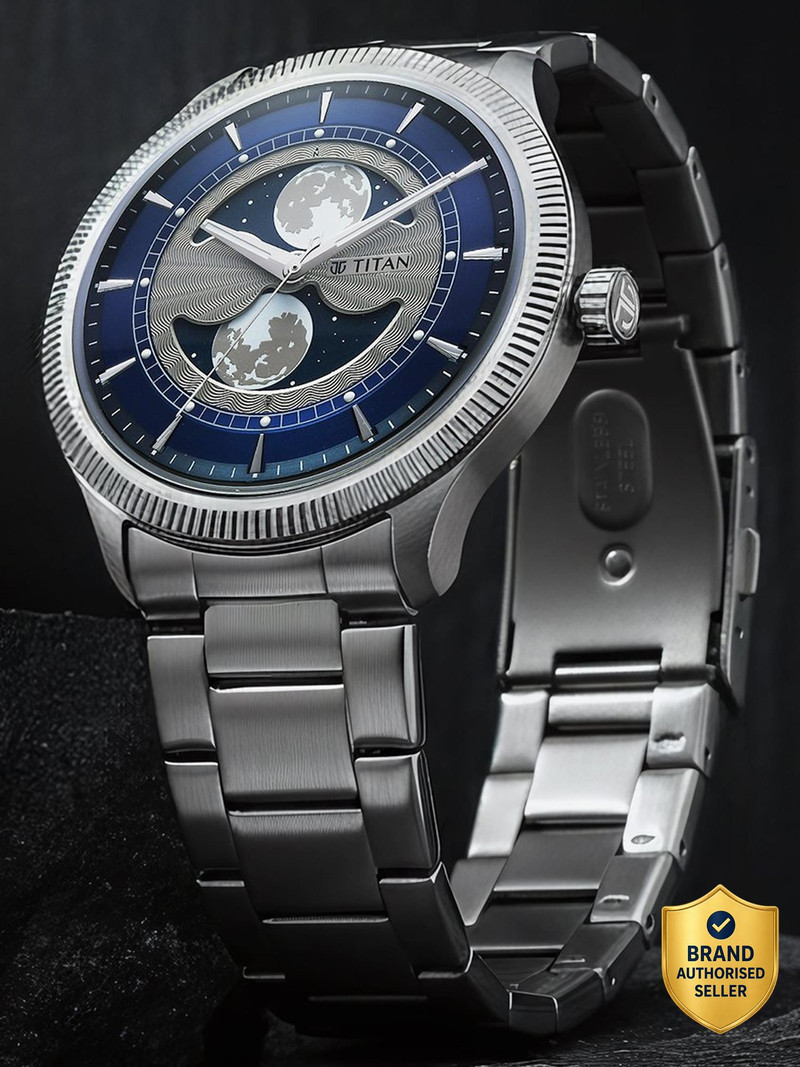 Titan Titan Stellar Titan Stellar Quartz Blue Round Dial Men's Watch / Analog Watch  - For Men
