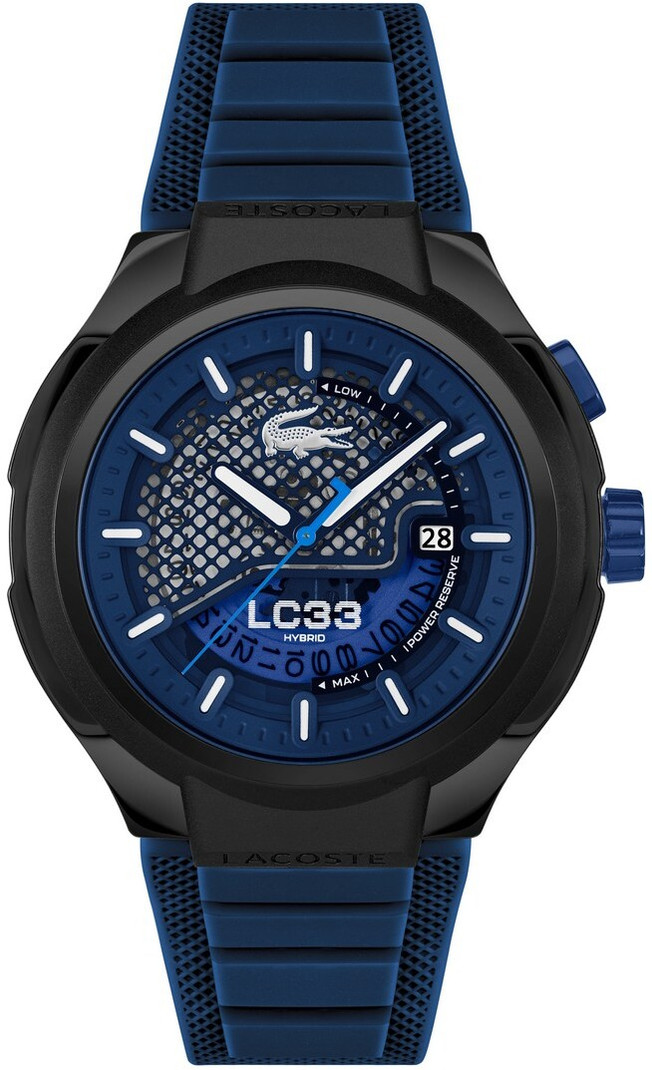 LACOSTE Lacoste Lc33 Mech Hybrid Automatic Blue Round Dial Men's Watch - 2011467 Analog Watch  - For Men 2011467
