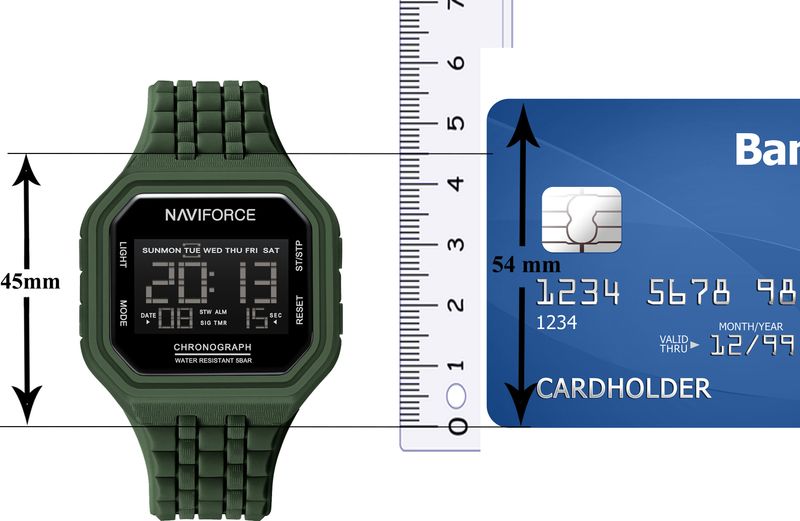 NAVIFORC Digital Watch NF7116_GN/GN - Image 4