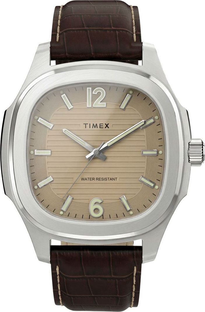 TIMEX Beige Square Dial Analog Watch  - For Men TW2Y91600UJ