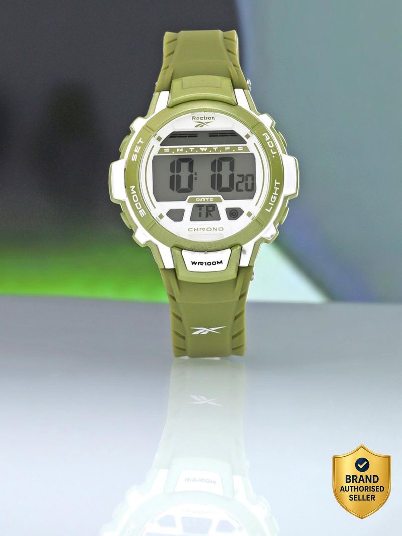 REEBOK CRUNCHES Digital Watch - For Women RV-CRU-L9-PCPC-WV