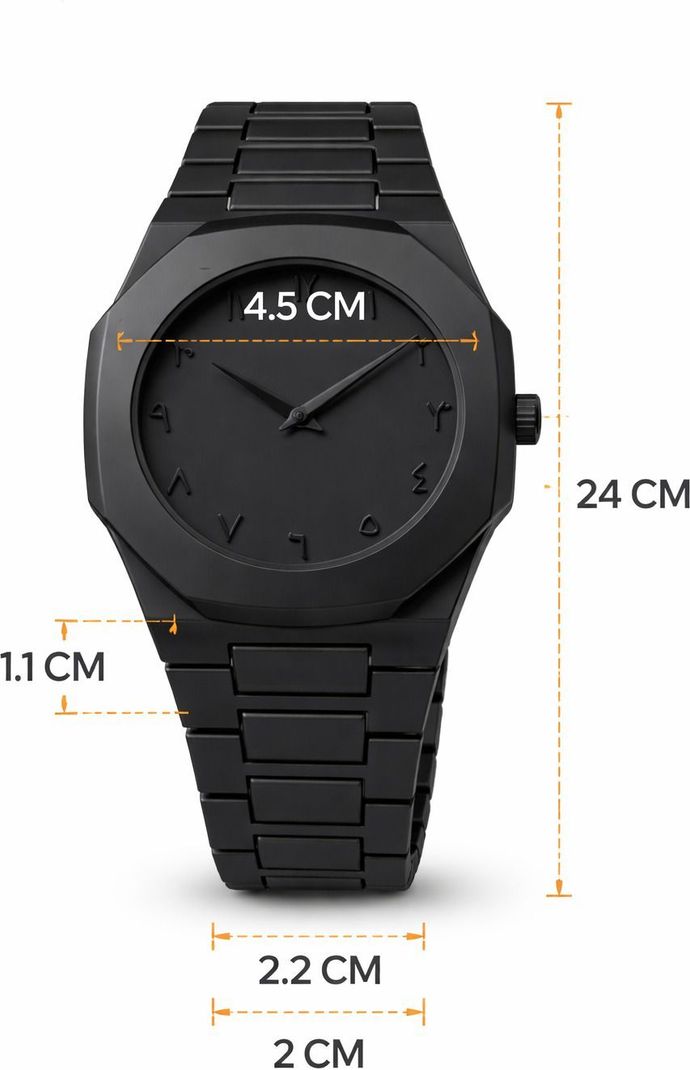 sabbar watches Rounded Analog Watch - Image 4