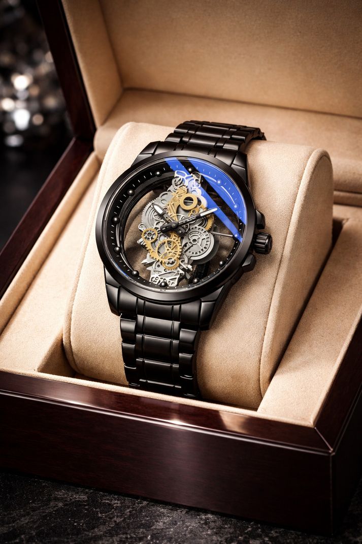 FRK WR21_Trend Skeleton Men's Watch - Image 2