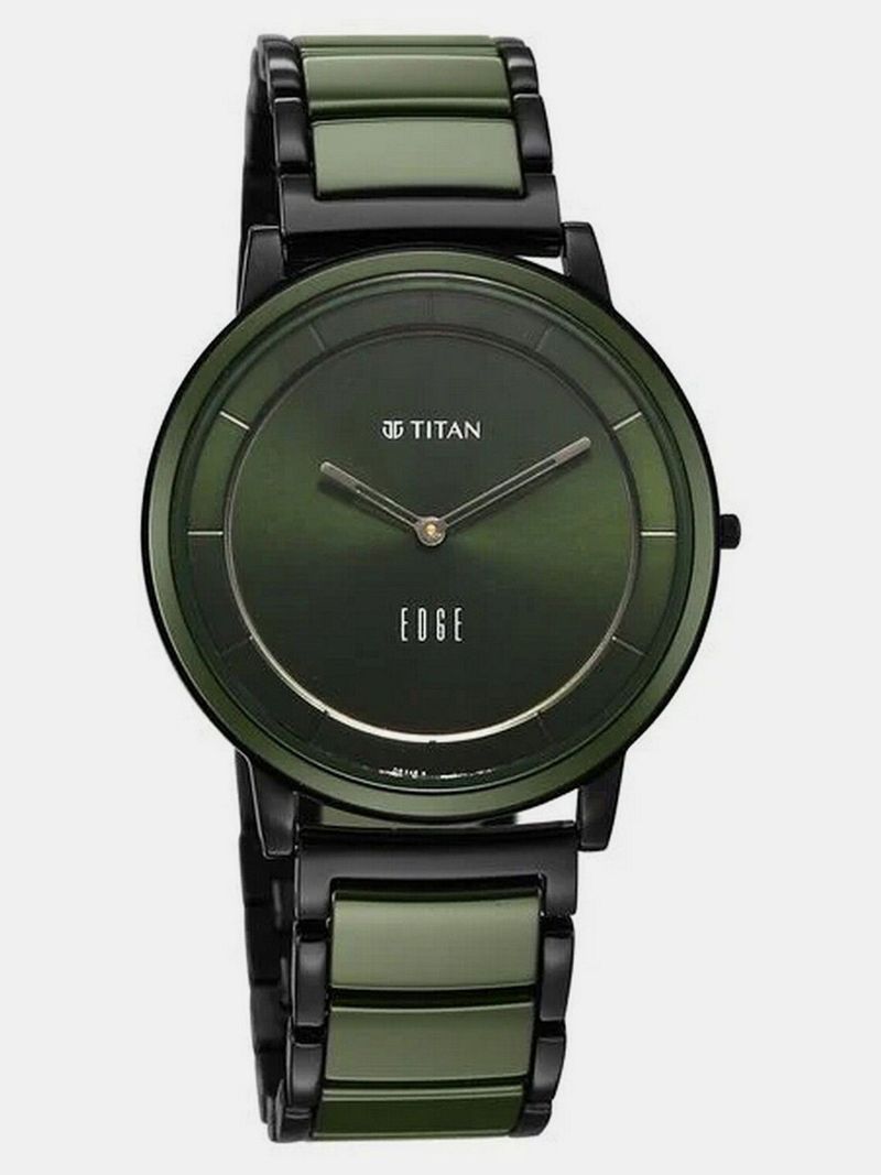 Titan Edge Melange Quartz Brown Men's Watch - Image 5