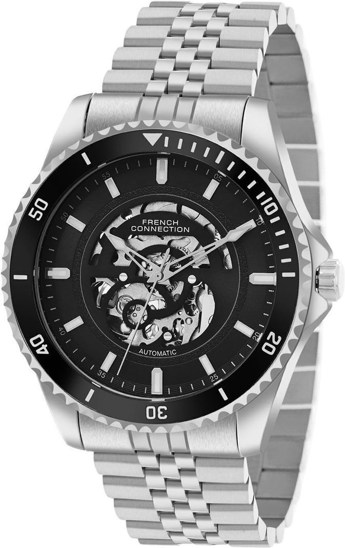 French Connection AETHER DRIVE Black Sunray Watch - Image 4
