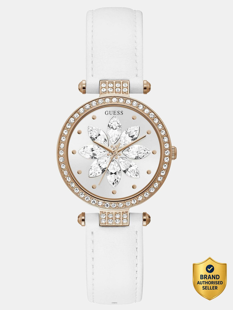 White Dial Analog Watch  - For Women GW0382L3