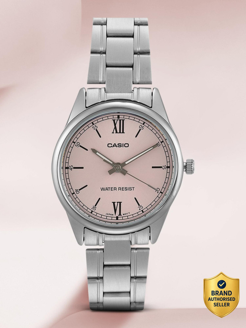 CASIO LTP-V005D-4B2UDF Enticer Lady's ( LTP-V005D-4B2UDF ) Analog Watch  - For Women