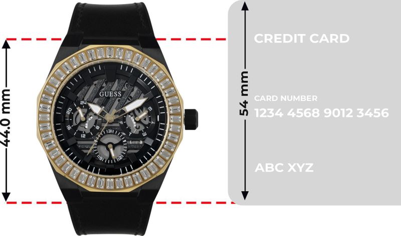 GUESS Black Dial Analog Watch GW0567G1 - Image 6