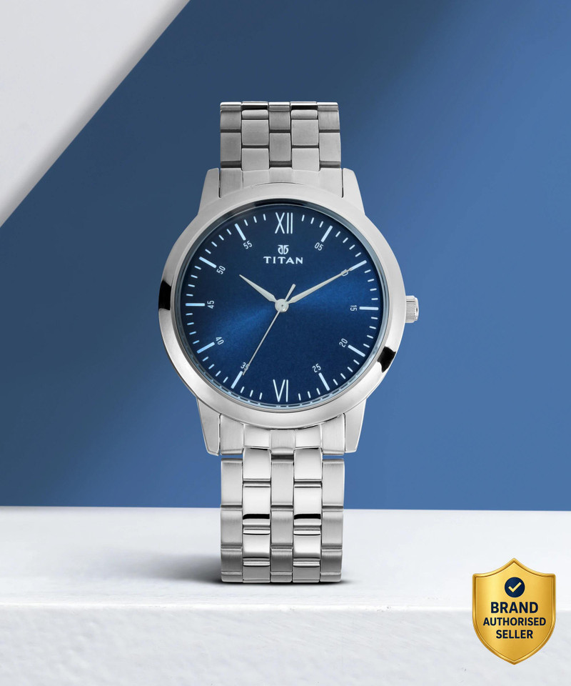 titan analog watch  - for men np1771sm03