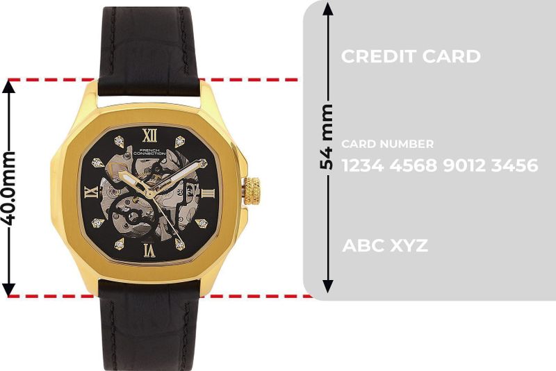 French Connection Men Black Dial Automatics Analog Watch FCA06-2 - Image 6