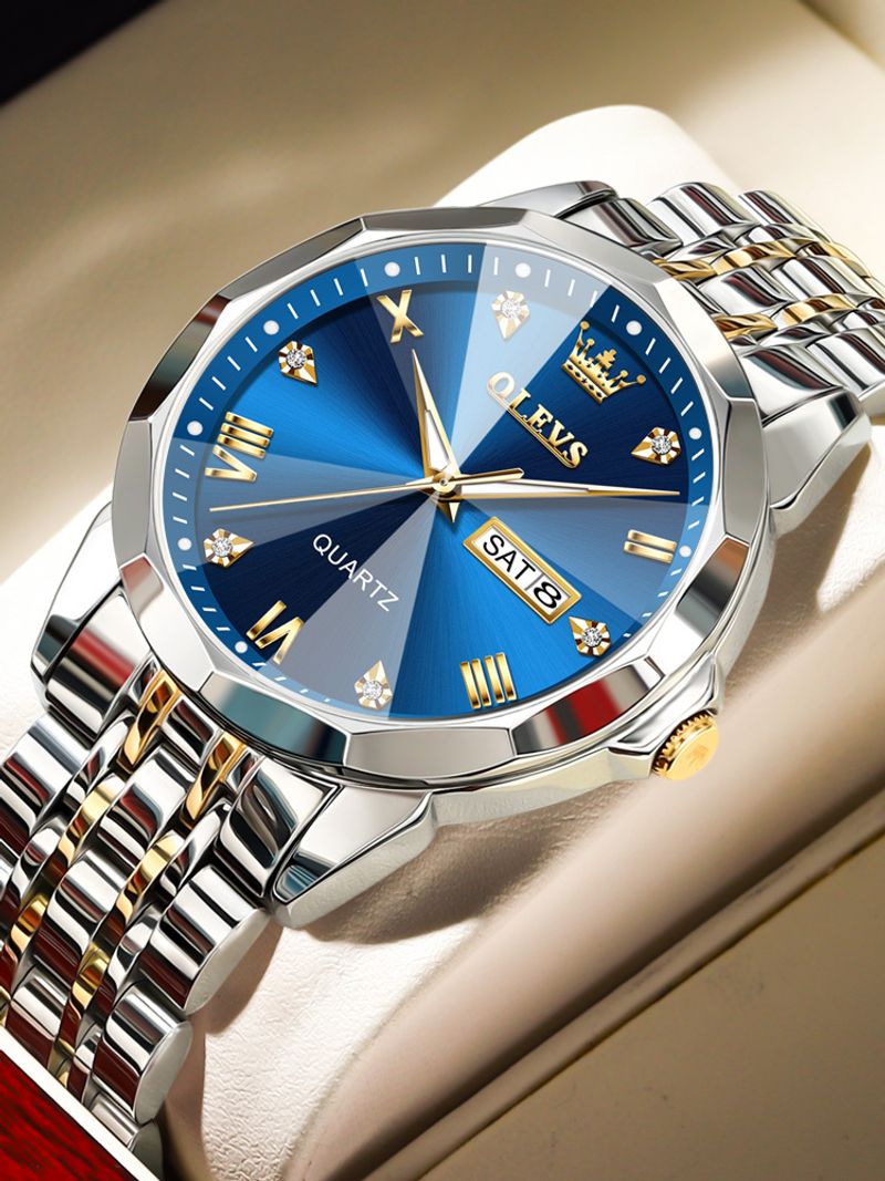 OLEVS Men's Analog Watch S-G9931GJJL-1 - Image 2