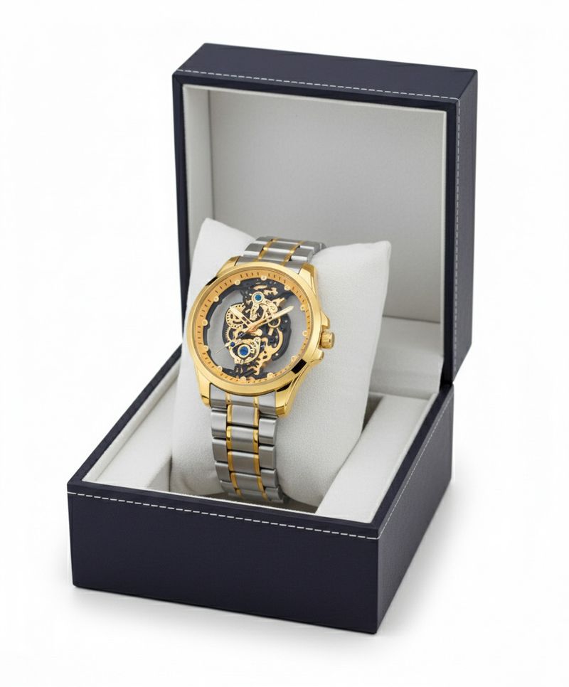 Fanish fashion Skeleton Series 2025 Men's Watch - Image 5