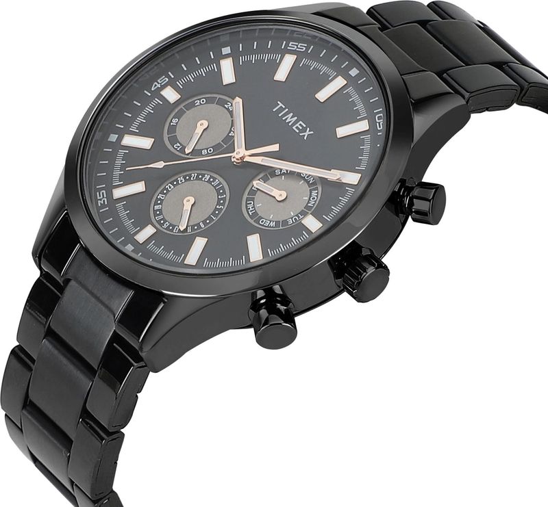 TIMEX Multi Function Black Dial Analog Watch TWHG03SMU22 - Image 4