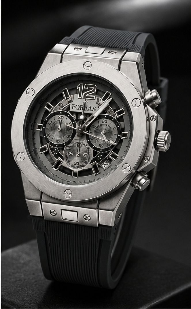 fobras Analog Watch FAW-GRAY-01 Gray - Image 5