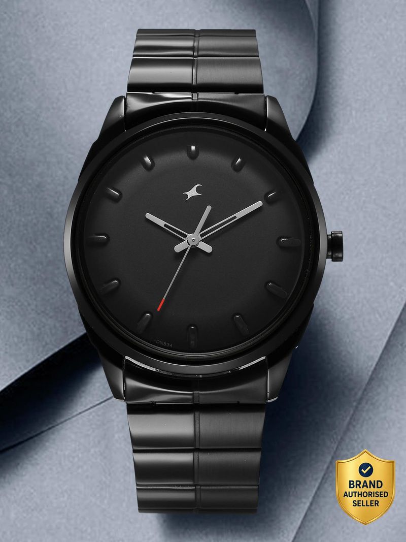Fastrack Metallica Black Dial Men's Watch 3273NM01 - Image 2