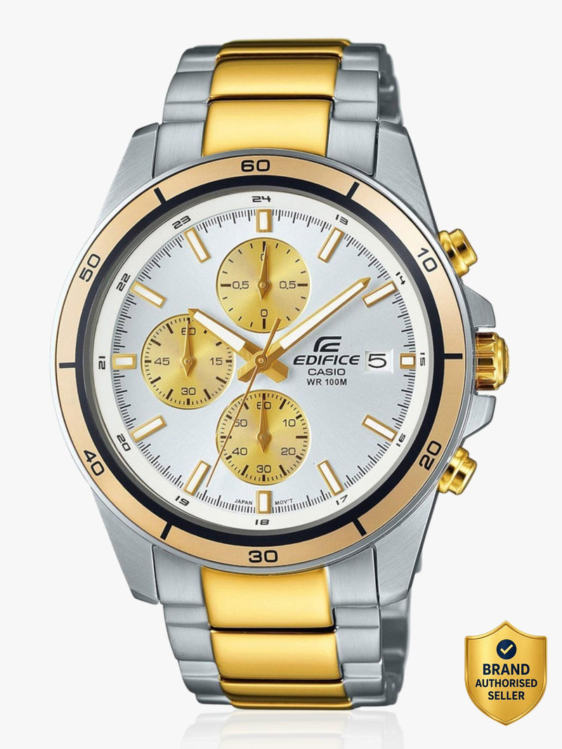 CASIO Edifice EFR-526BK-1A9VUDF Black Dial Black Stainless Steel Band Analog Watch  - For Men EX208