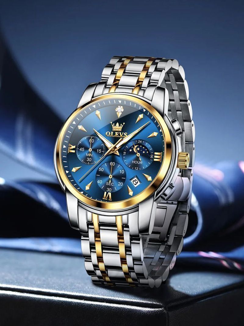 CNF-S-G3639BG-JL Men's Waterproof Luminous Watch - Image 5