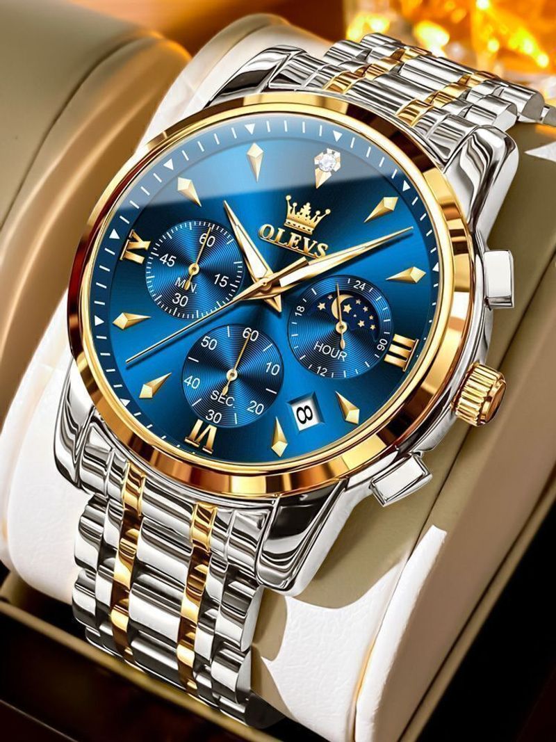 CNF-S-G3639BG-JL Men's Waterproof Luminous Watch - Image 2