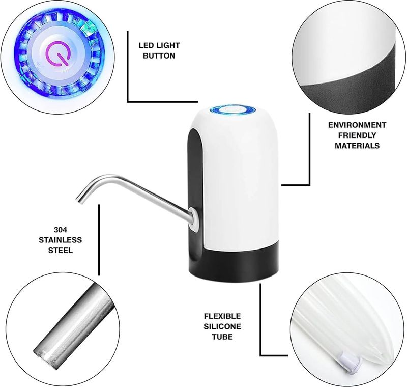 Flaner Automatic Wireless Water Can Dispenser - Image 3