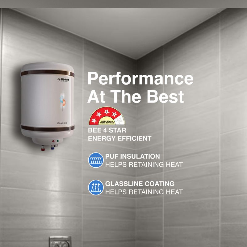 Flipkart SmartBuy फ्लिपकार्ट स्मार्टबाय 25 L स्टोरेज वॉटर गीज़र - Image 4