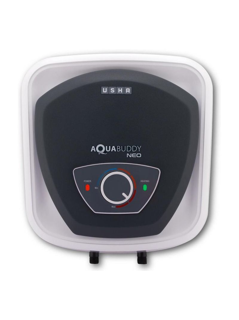 USHA 25 L Storage Water Geyser (Aqua Buddy Neo, White, Grey) (White, Grey)