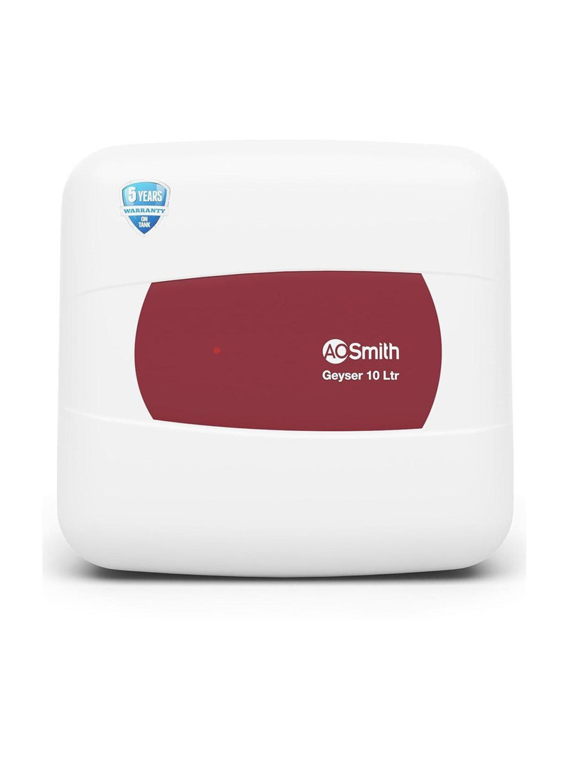 AO Smith 10 L Storage Water Geyser | 2kW | Vertical | Designed for high rise buildings with 8 bar pressure rating | Longer life in hard water conditio