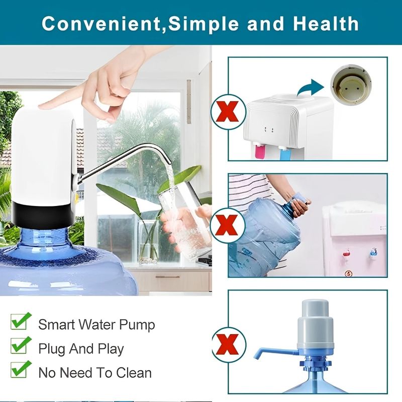 DPrime Automatic Wireless Water Pump for 20L Can - Image 5