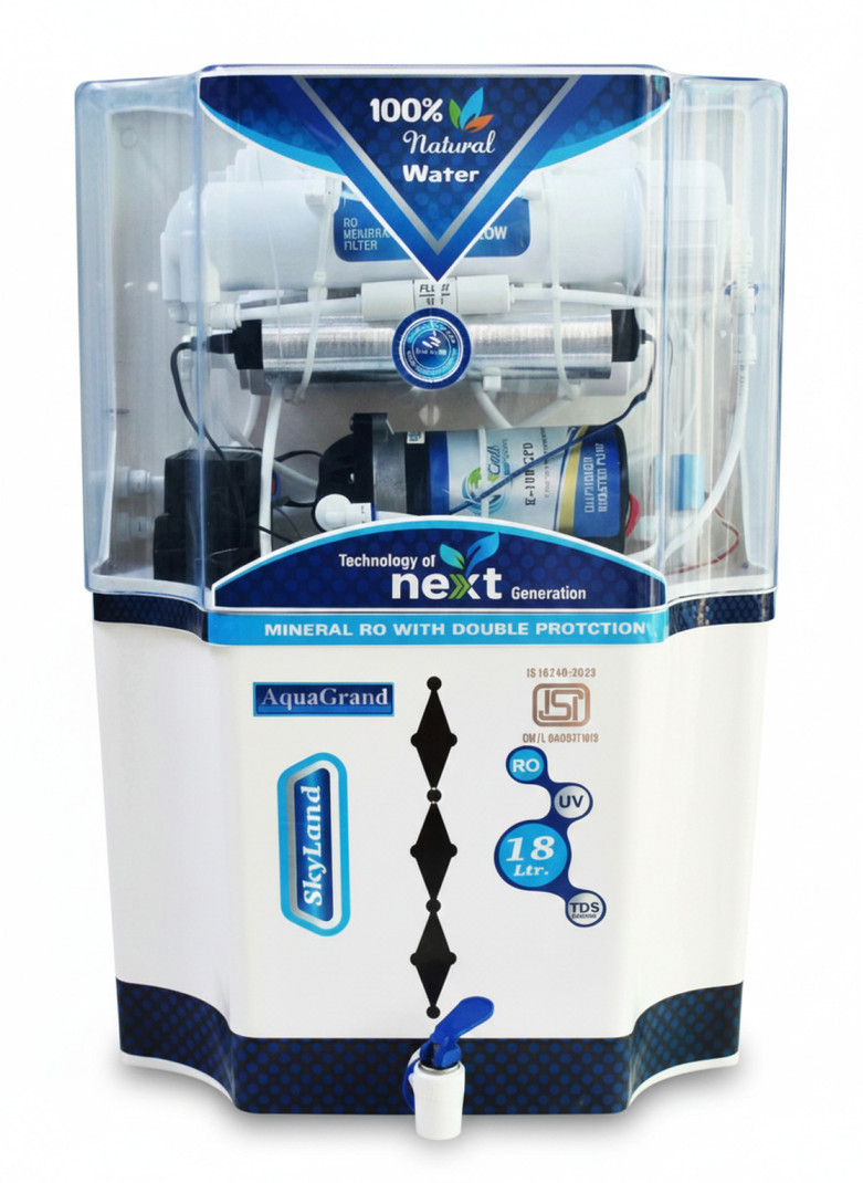 aquagrand skyland 18 ltr water purifier l ro uv uf tds