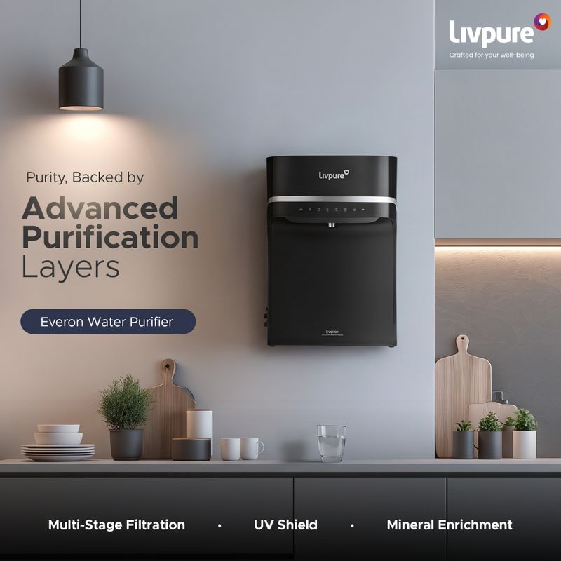 Livpure Everon 6.5L RO UV UF Water Purifier - Image 3