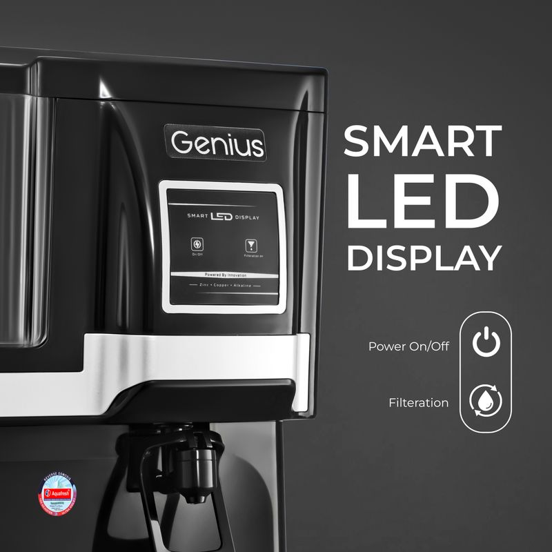 Aqua Fresh Black Edition Genius 8 L RO Water Purifier - Image 5