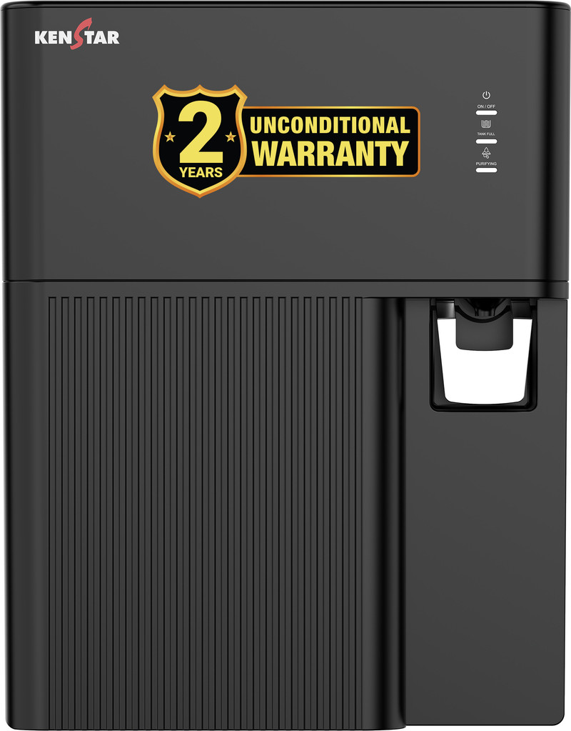 Kenstar Ecopure 7 L RO + UV + UF + Copper + Alkaline Water Purifier Kenstar Ecopure 7 L RO + UF + UV + Copper + Alkaline Water Purifier (Black) Needs 