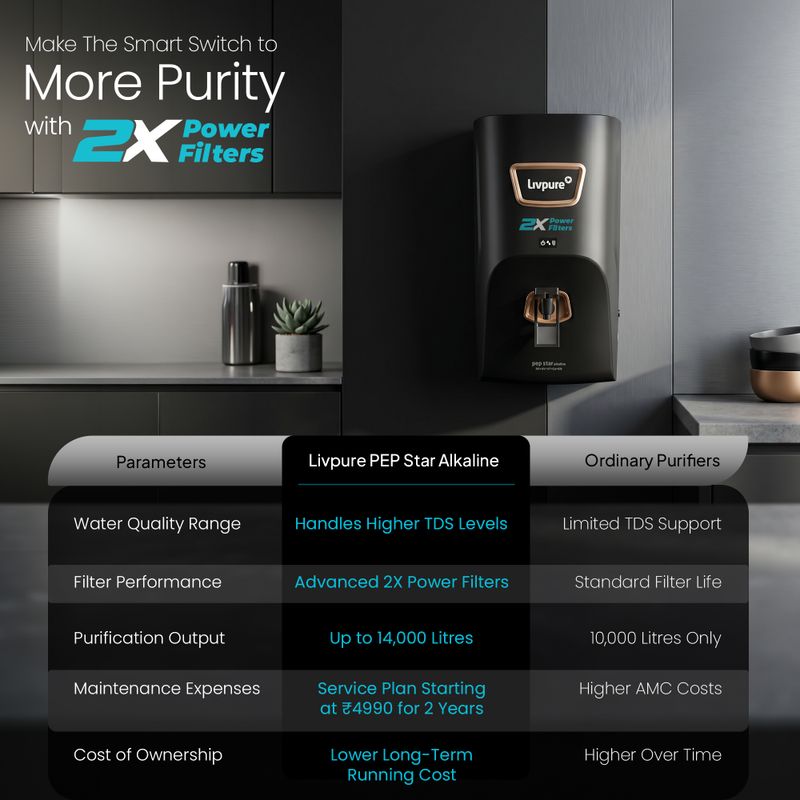 Livpure LIV-PEP-STAR-ALKALINE 2X Power Filter - Image 5