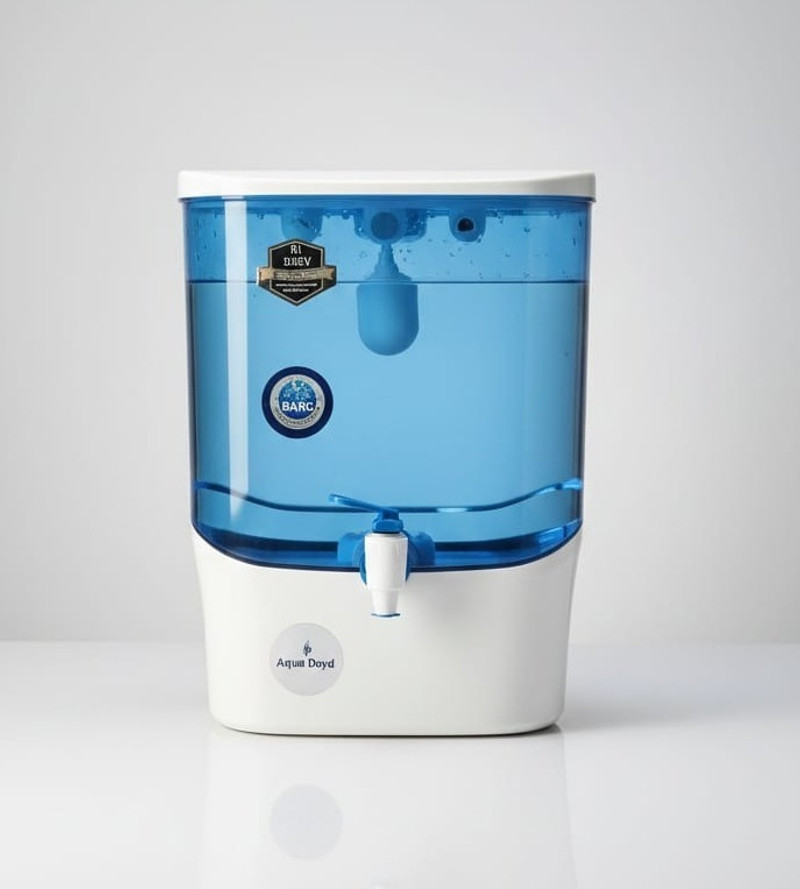 AQUA DOVE Compact Water Purifier Non Electronic Filter for Home 20 L UF Water Purifier Blue, White