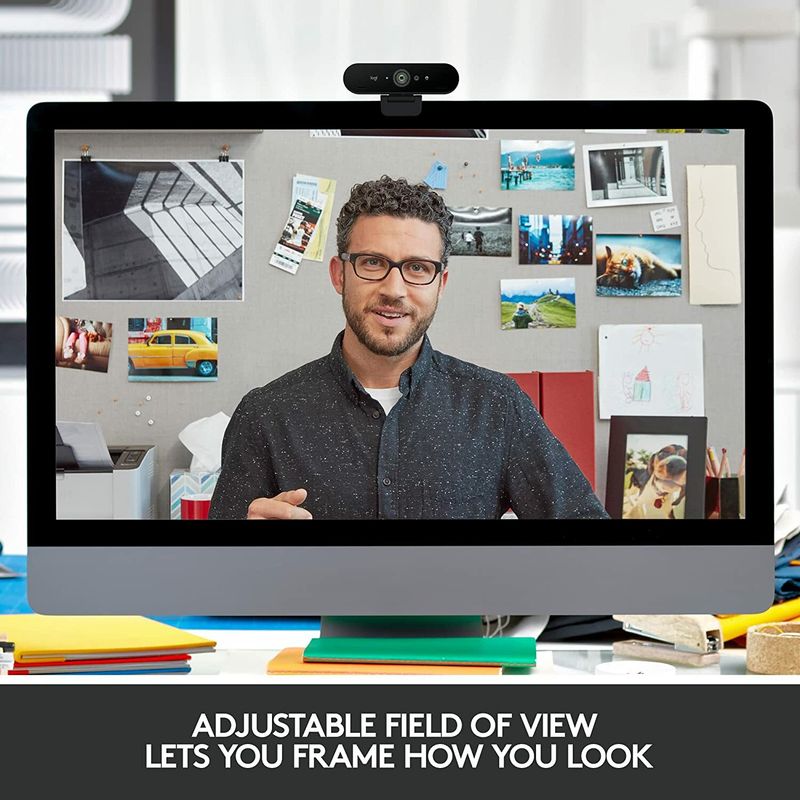 Logitech Brio 4K Ultra HD Video Calling Webcam - Image 6