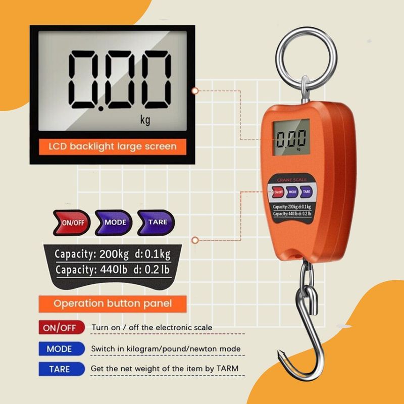VBR's Group 200kg Digital Hanging Weight Machine - Image 3