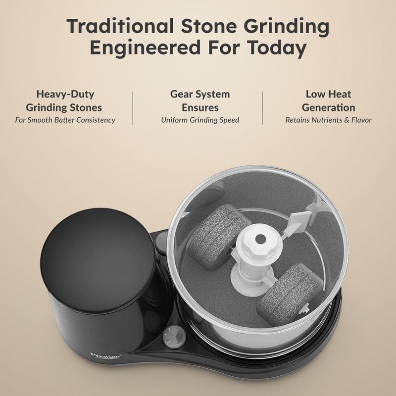 Prestige Ultima Pro Wet Grinder 200W Black - Image 4