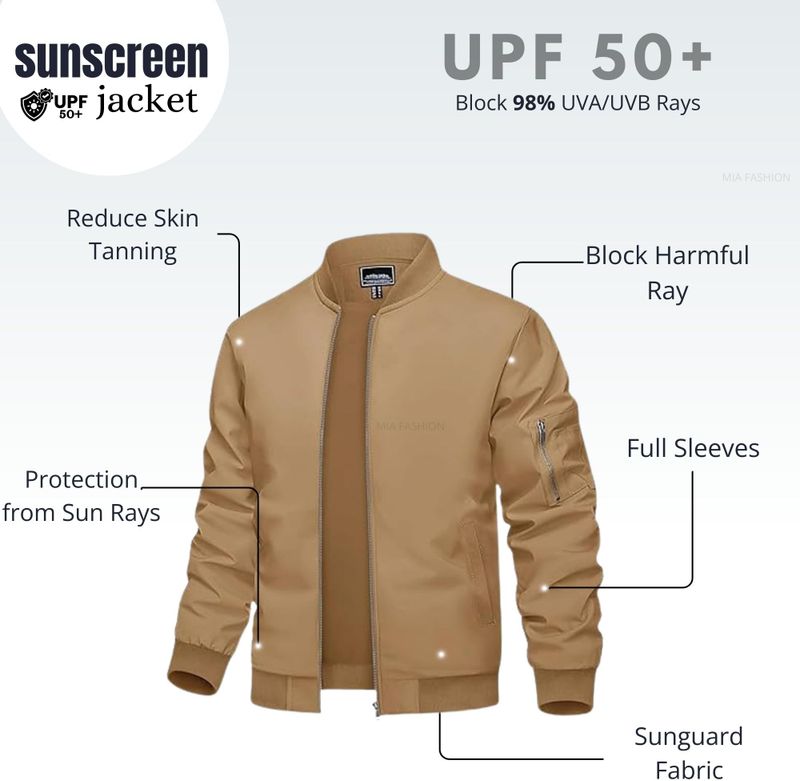 Men Colorblock Casual Jacket - Image 5