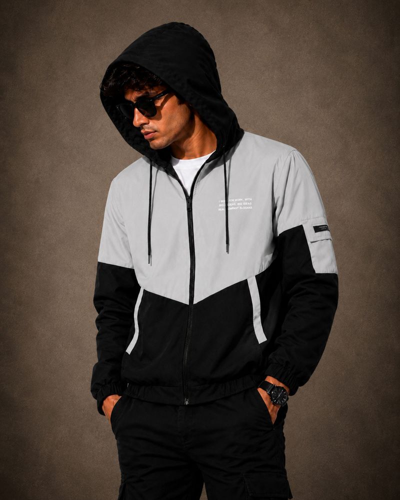 ZYRONA Men Colorblock Casual Jacket - Image 5