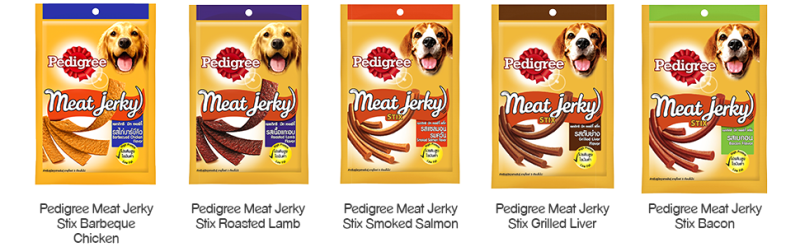 Pedigree meat jerky clearance stix